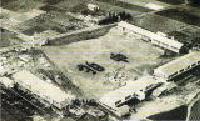 昭和29年頃の校舎航空写真